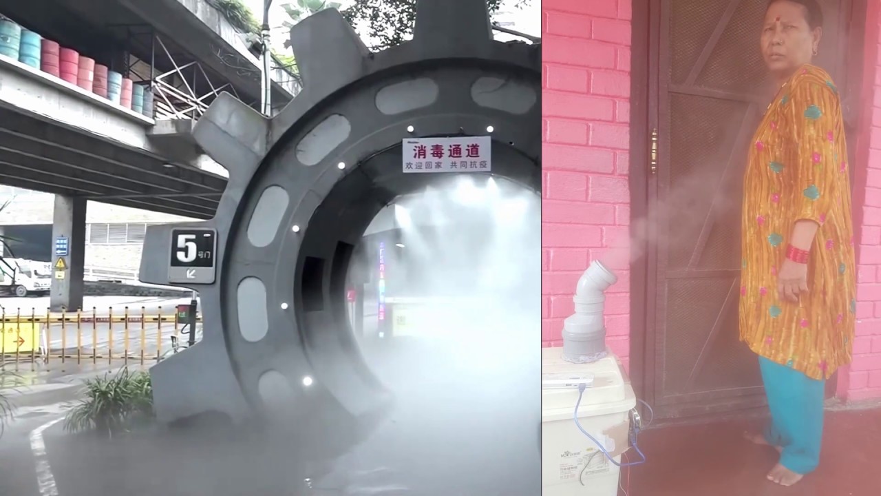 Automatic disinfection and sterilization machine