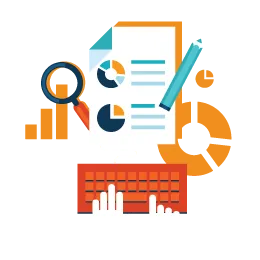 Team collaborating on a digital strategy