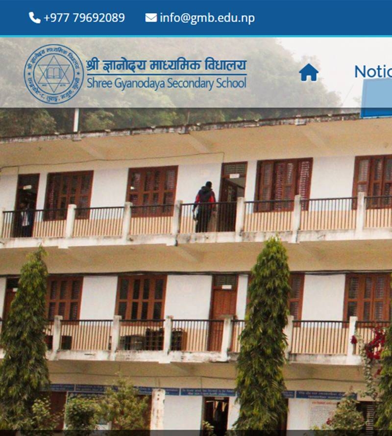 gmb.edu.np - School ERP System