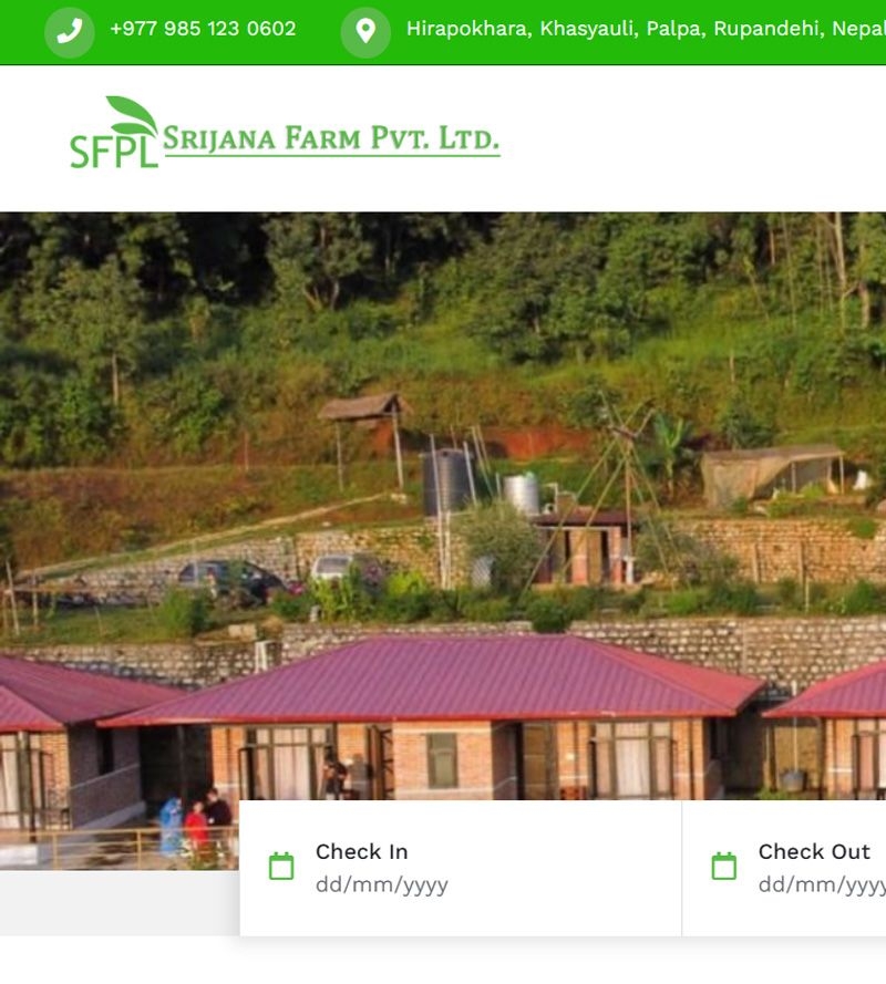 Srijana Farm – Eco Hospitality